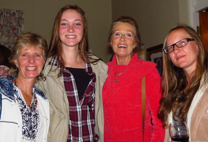 Gilly Robartes, Tammy Robartes, Helen Booysen and Tiffany Atwell